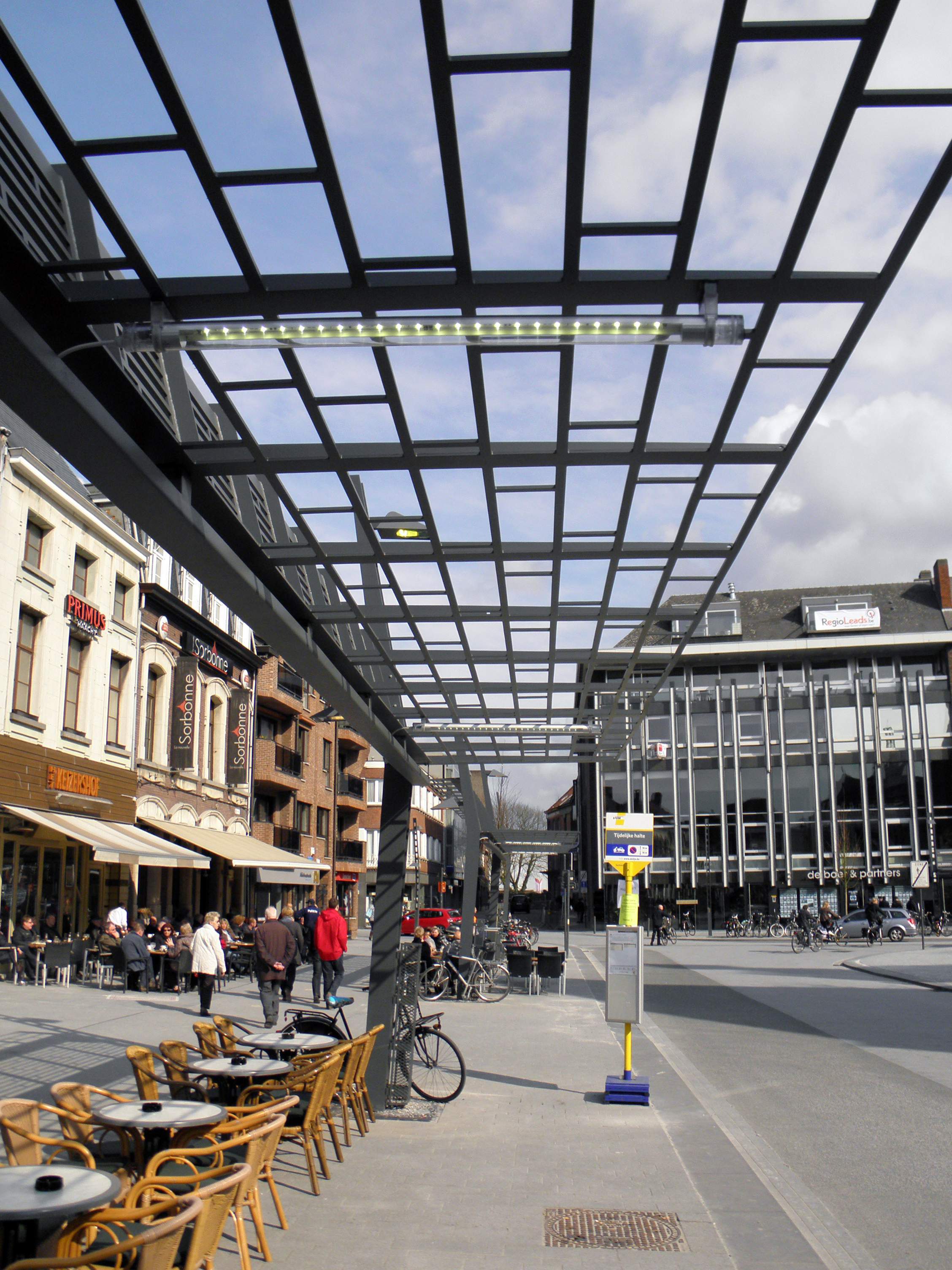 LANDLAB STRAMIEN Grote Markt luifel