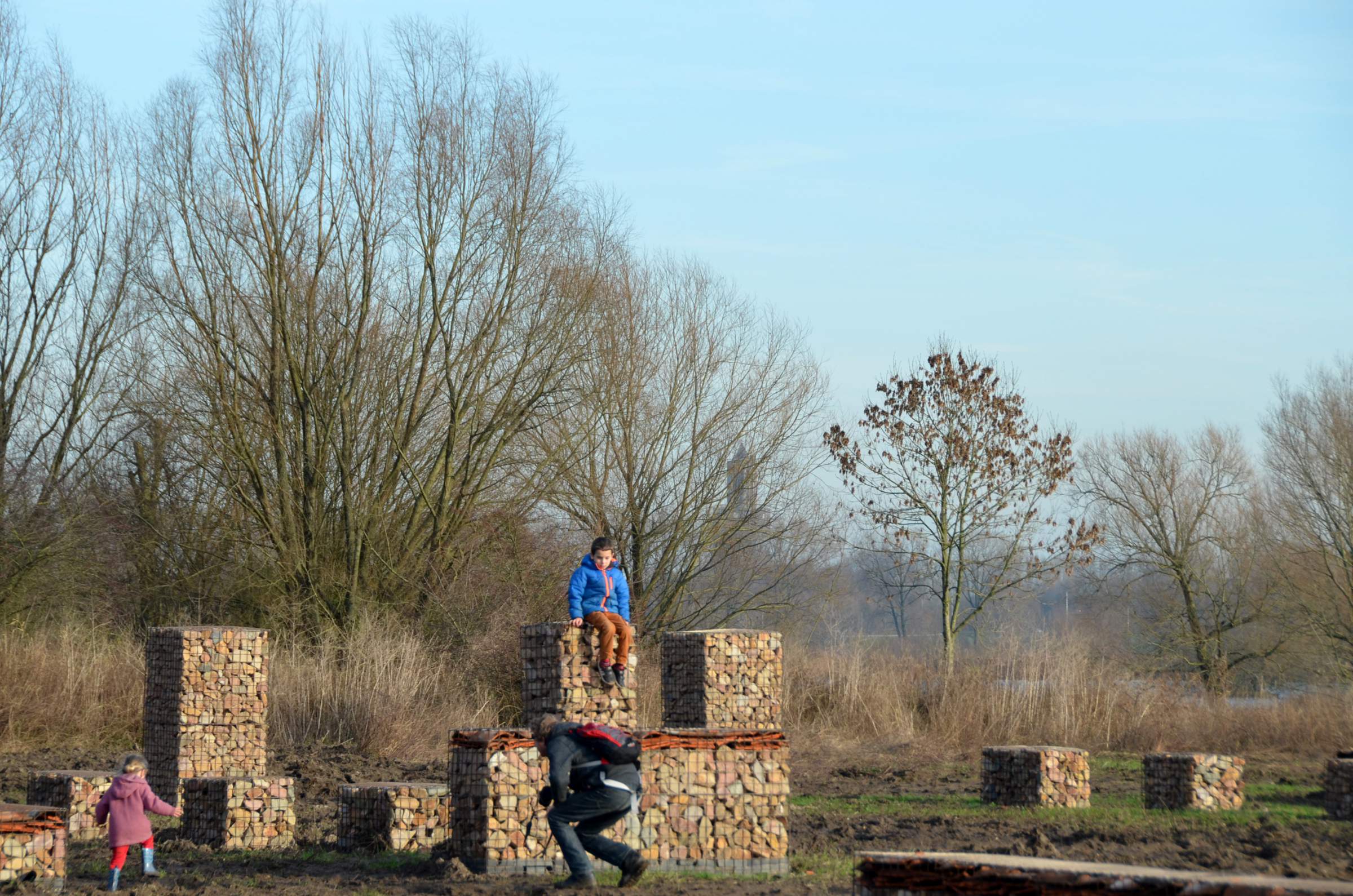 LANDLAB DaF MARC Castellum Meinerswijk playing gabions