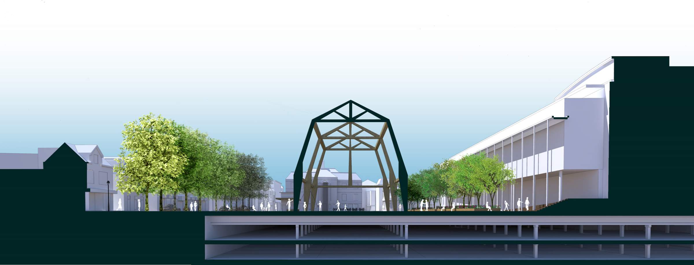 LANDLAB_Plein van de Stad_cross section