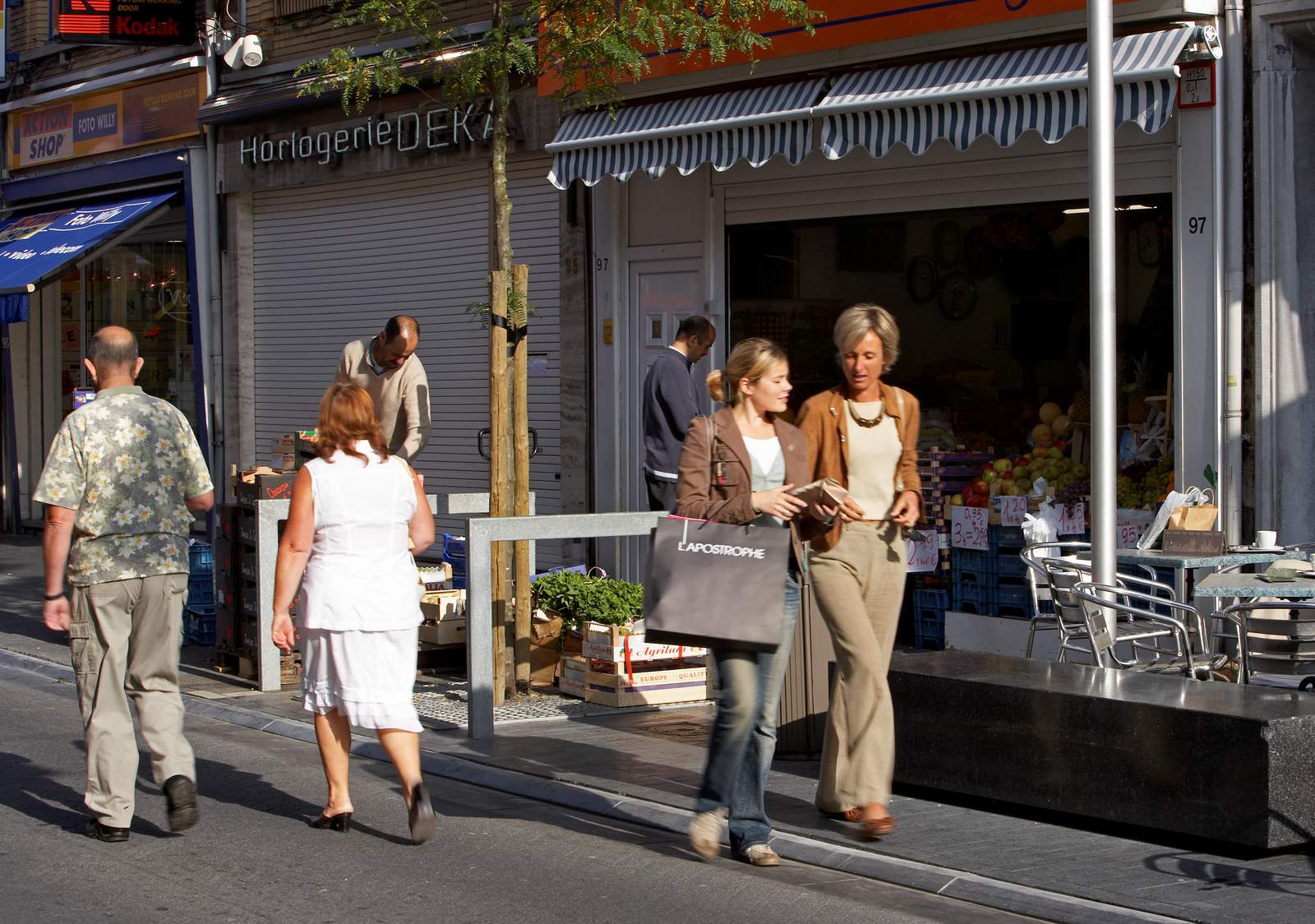 Abdijstraat LandLab shoppers