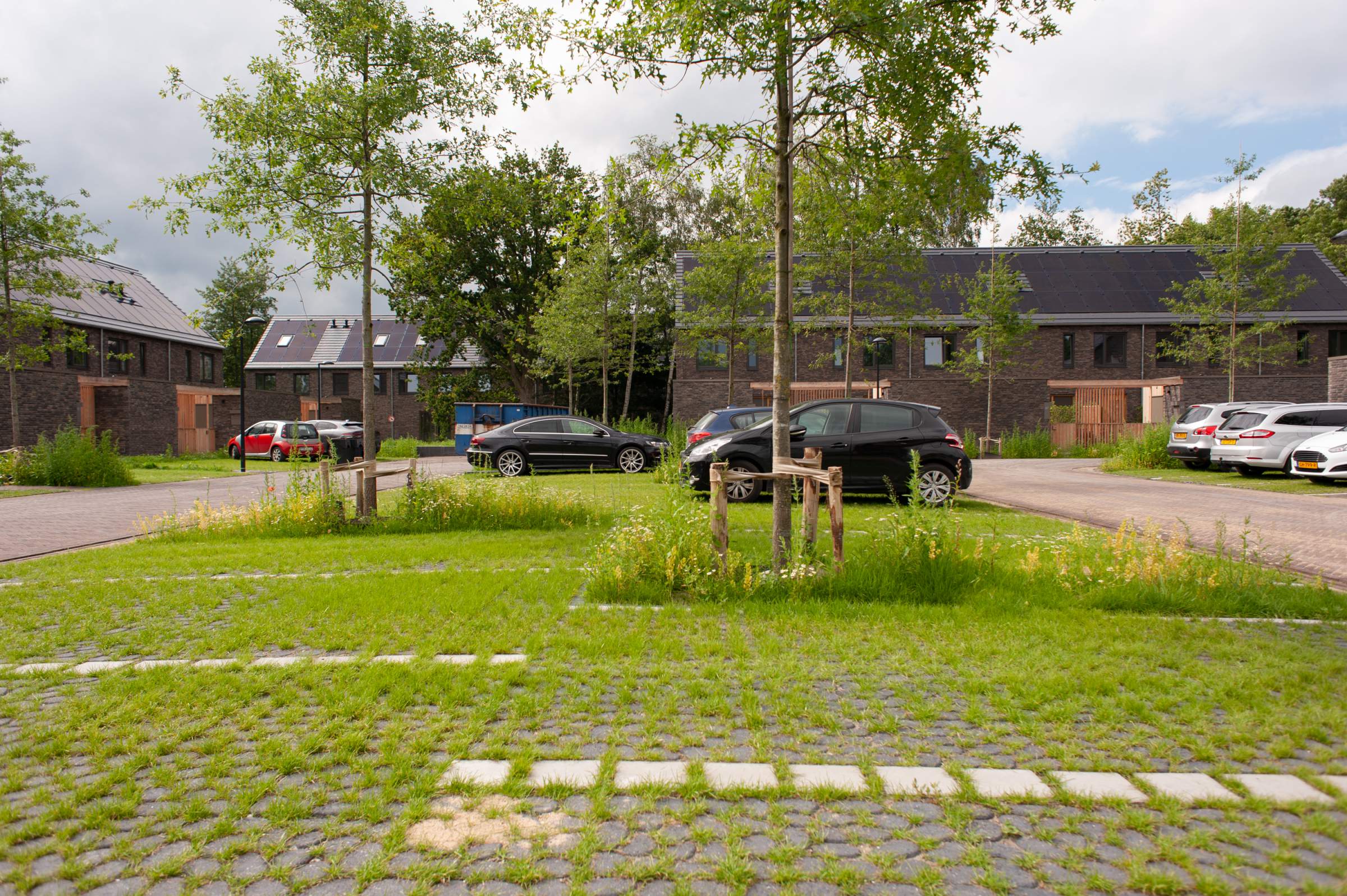 Wickevoort green parking spaces