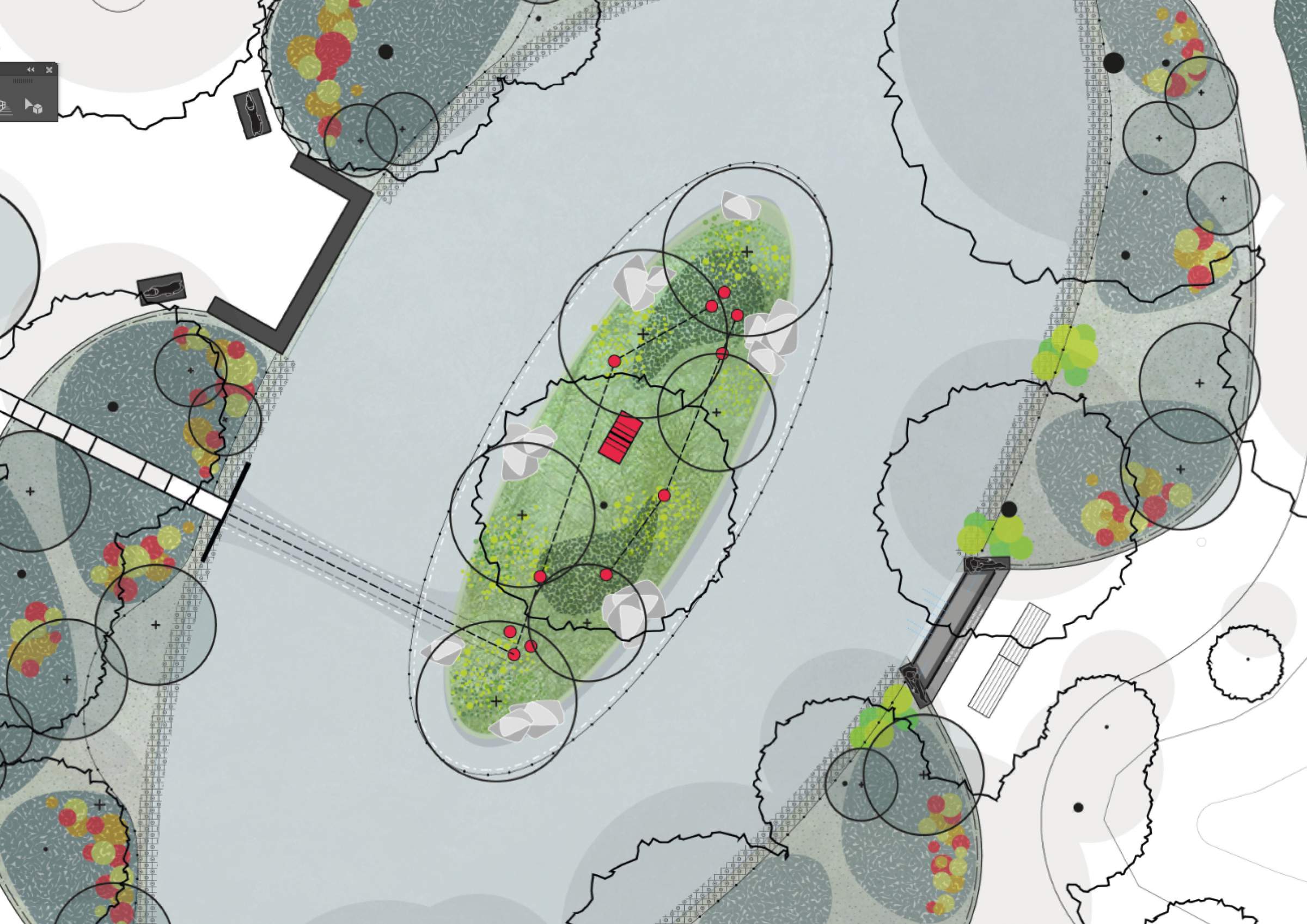 ARTIS Gibbon Island design LANDLAB