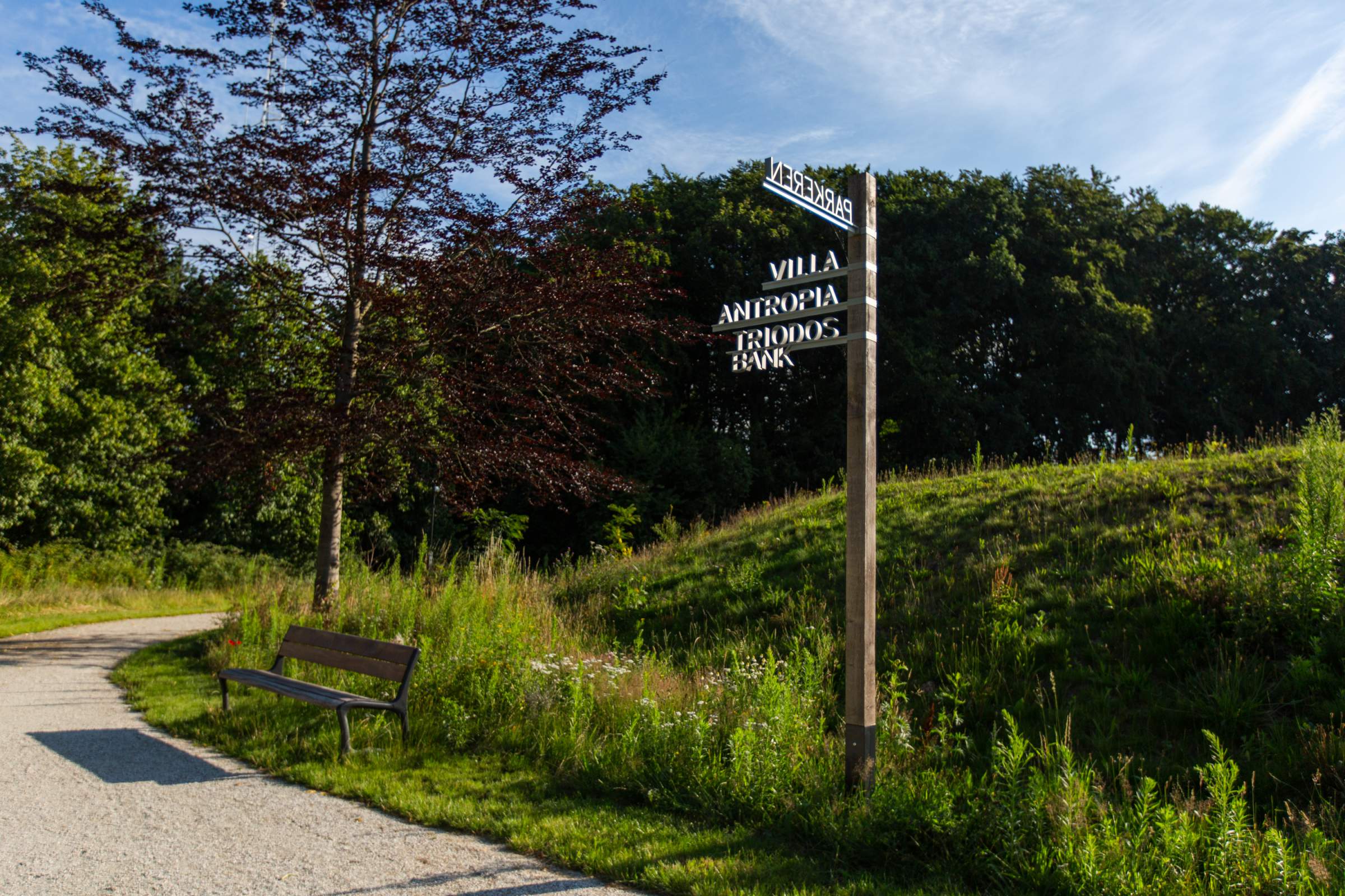 Villa Reehorst signage