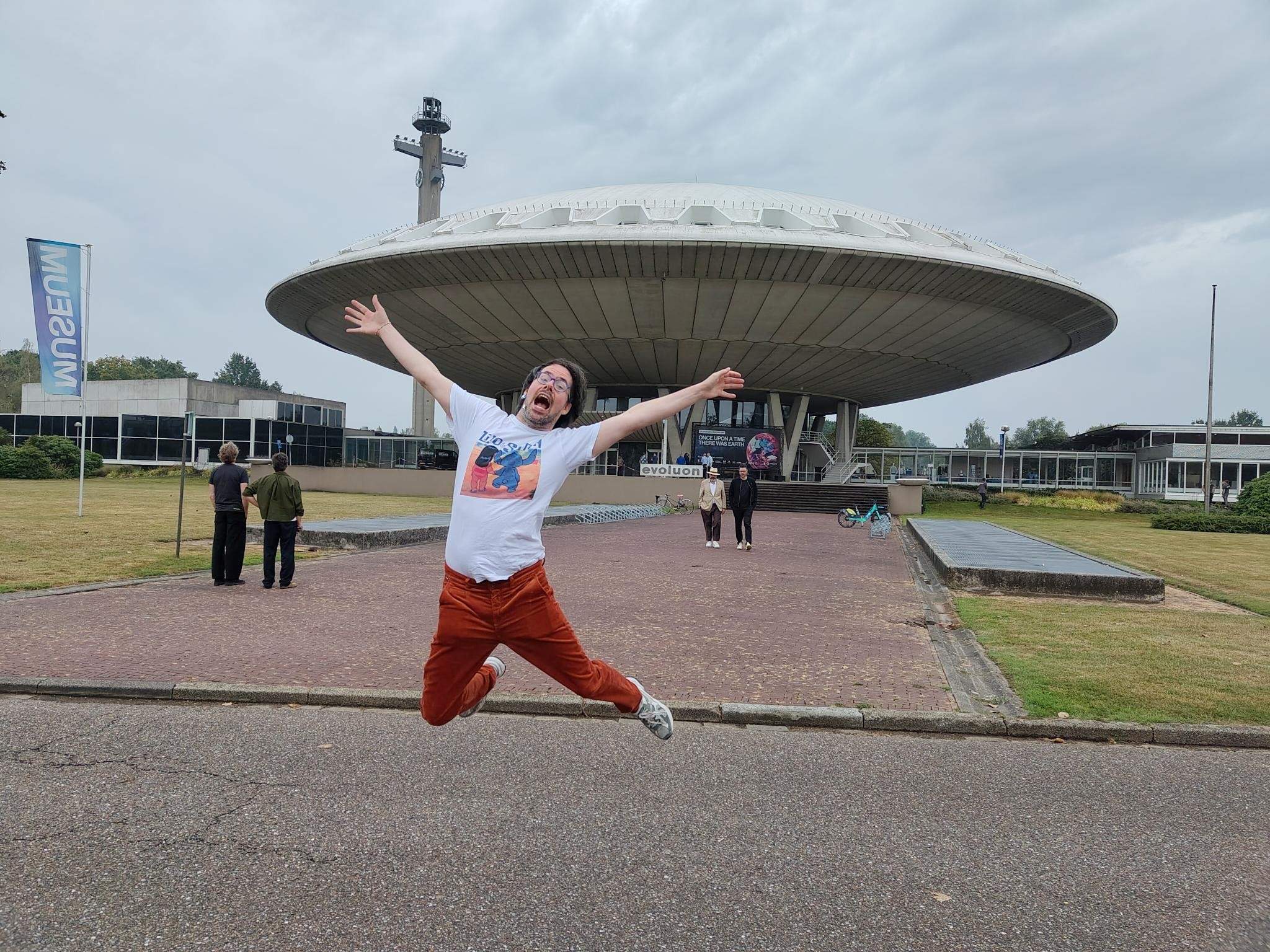 Rik at Evoluon